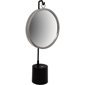 Dekospiegel KAYOOM Tischspiegel Eleganca 225 Spiegel Gr. B/H/T: 30 cm x 65 cm x 13 cm Ø 0 cm, silberfarben (schwarz, silberfarben) Dekospiegel Standspiegel