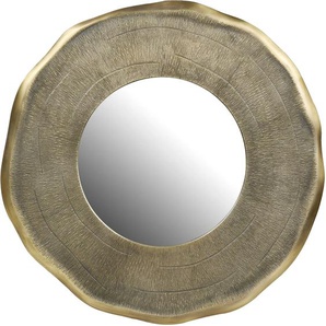 Dekospiegel LAMBERT Siddharta Spiegel Gr. Ø 60,5 cm, braun (bronze) Dekospiegel