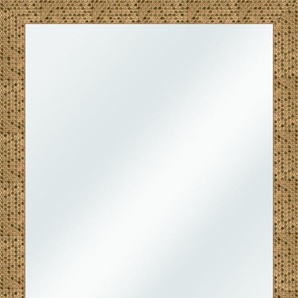 Dekospiegel LENFRA Änne Spiegel Gr. B/H/T: 59 cm x 79 cm x 1,9 cm, beige (champagnerfarben) Dekospiegel Wandspiegel