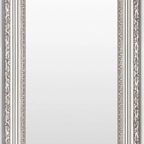 Dekospiegel LENFRA Filiz Spiegel Gr. B/H/T: 56 cm x 146 cm x 3,8 cm, dekorative Rahmenoptik, silberfarben Dekospiegel Wandspiegel