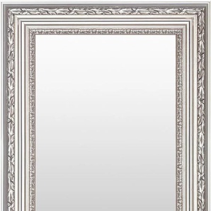 Dekospiegel LENFRA Filiz Spiegel Gr. B/H/T: 69 cm x 109 cm x 3,8 cm, dekorative Rahmenoptik, silberfarben Dekospiegel Wandspiegel