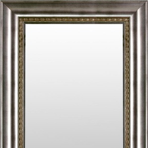 Dekospiegel LENFRA Gunda Spiegel Gr. B/H/T: 76 cm x 116 cm x 4,5 cm, dekorative Rahmenoptik, silberfarben Dekospiegel Wandspiegel