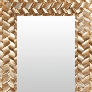 Dekospiegel LENFRA Hazel Spiegel Gr. B/H/T: 68 cm x 88 cm x 2,3 cm, goldfarben (gold) Dekospiegel Wandspiegel