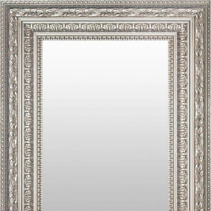 Dekospiegel LENFRA Kali Spiegel Gr. B/H/T: 73 cm x 93 cm x 8 cm, dekorative Rahmenoptik, silberfarben Dekospiegel Wandspiegel