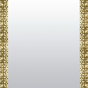 Dekospiegel LENFRA Lisa Spiegel Gr. B/H/T: 63 cm x 83 cm x 2,5 cm, goldfarben Dekospiegel Wandspiegel