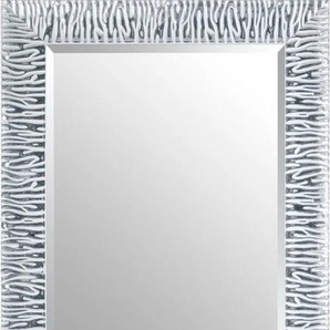 Dekospiegel LENFRA Malia Spiegel Gr. B/H/T: 44 cm x 94 cm x 2,3 cm, silberfarben (silber, weiß) Dekospiegel Wandspiegel