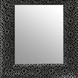 Dekospiegel LENFRA Rosa Spiegel Gr. B/H/T: 72 cm x 92 cm x 2,9 cm, schwarz Dekospiegel