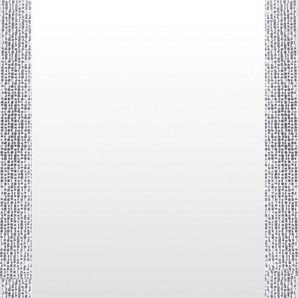 Dekospiegel LENFRA Silke Spiegel Gr. B/H/T: 49 cm x 149 cm x 1,8 cm, fühlbare Struktur, silberfarben Dekospiegel