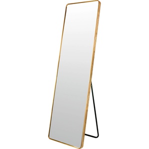 Dekospiegel LENFRA Snow Spiegel Gr. B/H/T: 40 cm x 170 cm x 2,5 cm, goldfarben (gold) Dekospiegel Spiegel Standspiegel