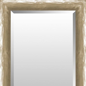 Dekospiegel LENFRA Spiegel Gr. B/H/T: 73 cm x 113 cm x 2 cm, fühlbare Struktur, silberfarben Dekospiegel Wandspiegel