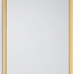 Dekospiegel MIRRORS AND MORE ABBIE Spiegel Gr. B/H/T: 50 cm x 150 cm x 6 cm, dekorative Rahmenoptik, goldfarben Dekospiegel