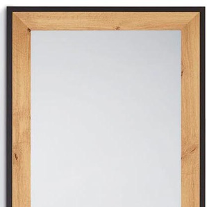 Dekospiegel MIRRORS AND MORE BRANDA Spiegel Gr. B/H/T: 50 cm x 150 cm x 2,7 cm, dekorative Rahmenoptik, braun (artisan eiche) Dekospiegel Wandspiegel