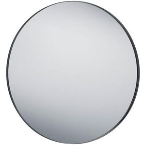 Dekospiegel MIRRORS AND MORE Britney Spiegel Gr. T: 2,8 cm Ø 80 cm, glänzend, schwarz Dekospiegel Wandspiegel, rund