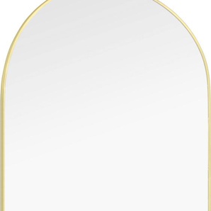 Dekospiegel MIRRORS AND MORE Josephine Spiegel Gr. B/H/T: 30 cm x 70 cm x 0,3 cm, glänzend, goldfarben Dekospiegel Wandspiegel