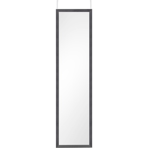 Dekospiegel MIRRORS AND MORE RIA Spiegel Gr. B/H/T: 30 cm x 120 cm x 1,5 cm, uni, schwarz Dekospiegel Wandspiegel, mit Türaufhängung