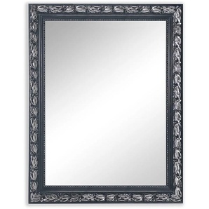 Dekospiegel MIRRORS AND MORE Spiegel Gr. B/H/T: 55 cm x 70 cm x 3,5 cm, Antikoptik, silberfarben (schwarz, silberfarben) Dekospiegel Wandspiegel