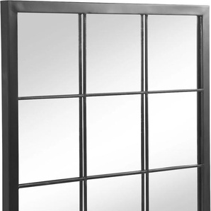 Dekospiegel TIMBERS Magalloway Spiegel schwarz Dekospiegel Wandspiegel aus Metall,