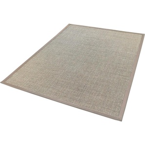 Dekowe Sisalteppich Mara S2 mit Bordüre, rechteckig, Höhe: 5 mm, Flachgewebe, Material: 100% Sisal, Wohnzimmer, Kundenliebling
