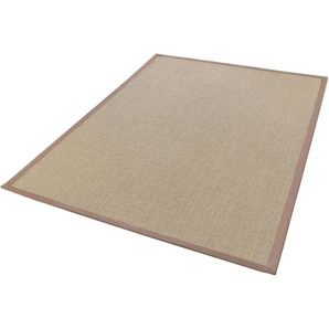 Dekowe Sisalteppich Mara S2 mit Bordüre, rechteckig, Höhe: 5 mm, Flachgewebe, Material: 100% Sisal, Wohnzimmer, Kundenliebling