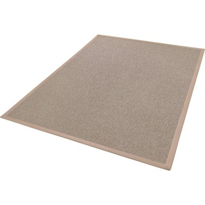 Dekowe Teppich Naturana Panama, rechteckig, Höhe: 8 mm, Flachgewebe, meliert, Sisal-Optik, mit Bordüre, Wohnzimmer