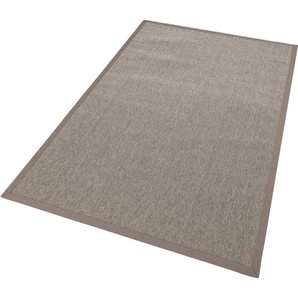 Dekowe Teppich Naturino Rips, rechteckig, Höhe: 7 mm, Flachgewebe, Sisal-Optik, mit Bordüre, In- und Outdoor geeignet
