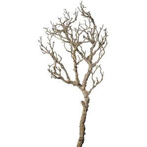 Dekozweig, Braun, Kunststoff, 95 cm, Dekoration, Kunstblumen