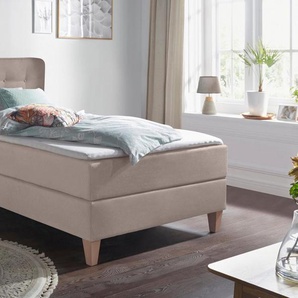 Home affaire Boxspringbett Ascola, incl. Topper, 5, Breiten, 3 Ausführungen, 2 Härtegrade