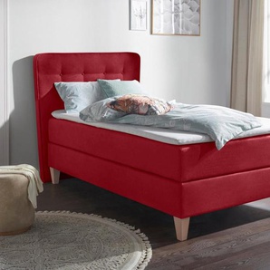 Home affaire Boxspringbett Ascola, incl. Topper, 5, Breiten, 3 Ausführungen, 2 Härtegrade