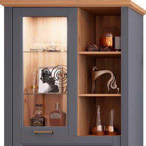 Home affaire Vitrine Tara lackiert mit wasserbasiertem UV-Lack, Soft-Close-Funktion