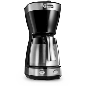 DeLonghi ICM16710 - Kaffeemaschine - 10 Tassen - schwarz/silber