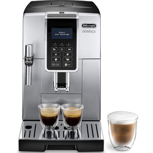 DELONGHI Kaffeevollautomat Dinamica ECAM 350.35.SB Kaffeevollautomaten Sensor-Bedienfeld silberfarben (edelstahlfarben) Kaffeevollautomat
