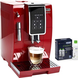 DELONGHI Kaffeevollautomat Dinamica ECAM 358.15.R Kaffeevollautomaten rot Kaffeevollautomat