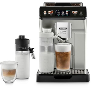 DELONGHI Kaffeevollautomat Eletta Explore ECAM450.55.S, silber, B:26cm H:38,5cm T:45cm, Kaffeevollautomaten, Topseller
