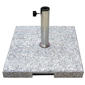 Delschen Schirmständer Granit  grau 55 kg
