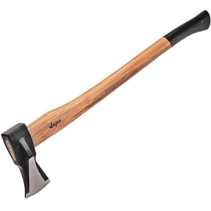 Dema - Spaltaxt Axt 2 kg mit Hickory Holzstiel 80 cm Holzbeil Beil Spaltbeil Holzaxt