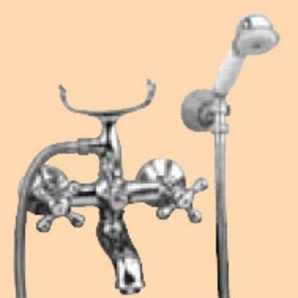 Demm Badewannenarmatur Zweigriff Sterling Nostalgie gold 2200, 04131.001.D
