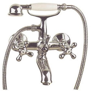 Demm Badewannenarmatur Zweigriff Sterling Nostalgie gold 2210, 04131.002.D