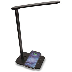 DENVER LED-Schreibtischleuchte LQI-105, Wireless Lader, schwarz 117220100010