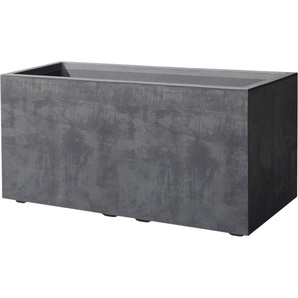 Deroma Pflanzkasten Millenium anthrazit 79 cm GLO692401193