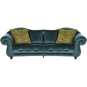 Design Big Sofa  Nobody ¦ türkis/petrol ¦ Maße (cm): B: 288 H: 98 T: 110