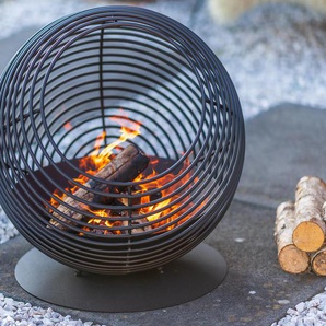 Design-Feuerkorb »Atlas« - Schwarz -