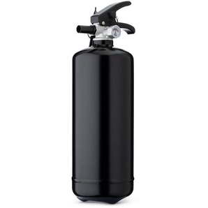Design-Feuerlöscher Classic Nordic Flame schwarz, Designer Johan Ström, 37 cm
