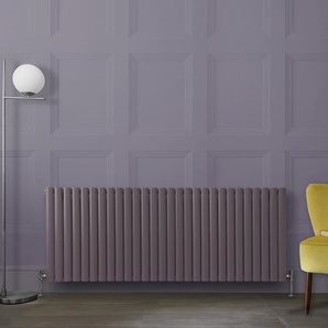 Design Heizkörper Horizontal (Doppellaging) 635mm x 1652mm | Lila (Dahlia Purple) - Revive