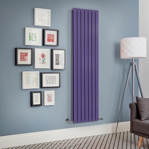 Design Heizkörper Vertikal (Doppellagig) 1780mm x 490mm | Lila (Lush Purple) - Delta