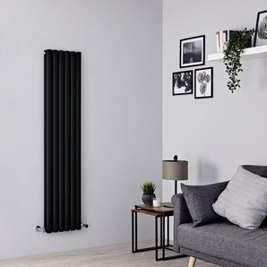 Design Heizkörper Vertikal Schwarz - Breite & Höhe wählbar - Revive von Hudson Reed