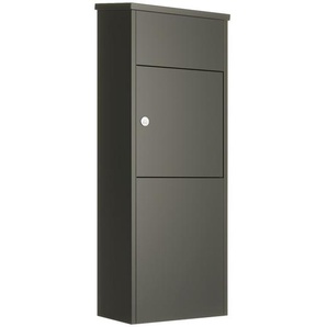 Design Paketkasten Postbox Paketbox Black Schwarz RAL 9005