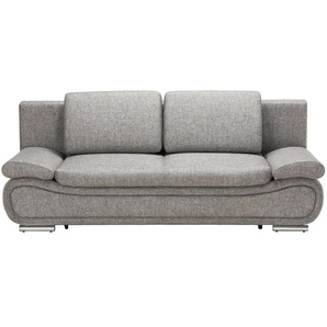 Design-Schlafcouch mit Bettkasten Verdena ¦ grau ¦ Maße (cm): B: 210 H: 84 T: 90.0