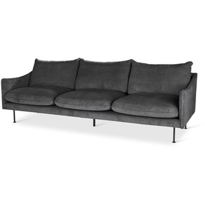 Design-Sofa - schwarz -