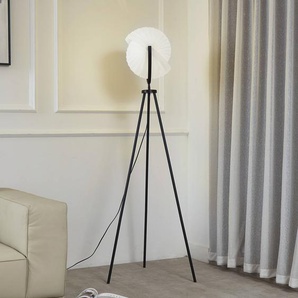 Design Stehlampe Helva Lucande, dimmbar, weiß / opal, für Wohn- / Esszimmer, Kunststoff, Skandinavisch, Stehlampe 10033239