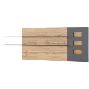 Designpaneel  Light Line 10 ¦ holzfarben ¦ Maße (cm): B: 194 H: 71 T: 22.0
